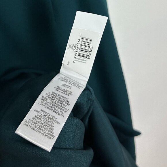 DRESS THE POPULATION Nicole Sweetheart Neck Cocktail Dress in Pine Size XX-Large - Picture 10 of 11